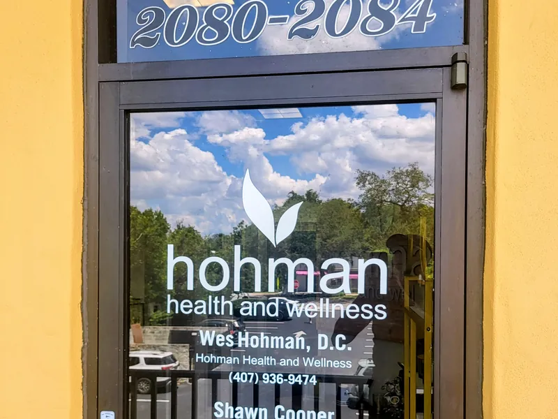 The 2080&ndash;2084 entrance door at 142 W. Lakeview Avenue, Lake Mary, FL